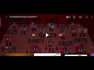 0.0625-9.9375 sixteenths band 9.9375 no sound +bonus (most popular video)