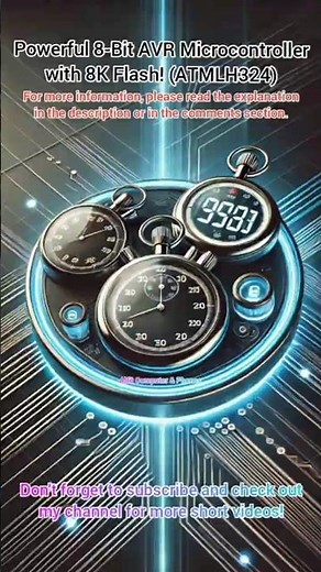 Powerful 8-Bit AVR Microcontroller with 8K Flash! (ATMLH324) #shorts #repair #service #ATMLH324