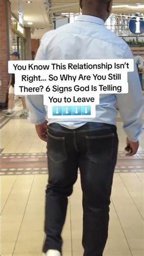 6 Signs God is telling you its time to leave