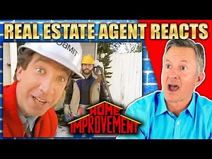 Real Estate Agent Reacts to Home Improvement Tim Taylor's Funniest Fails