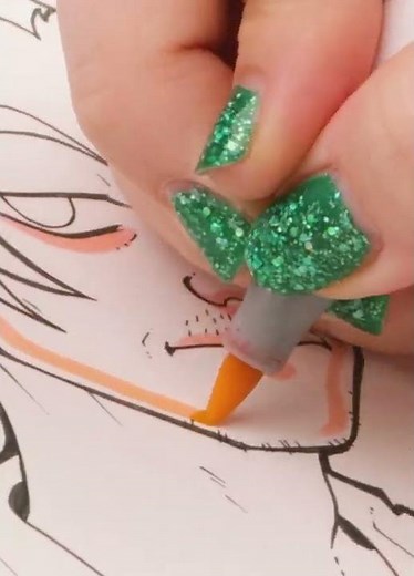 Drawing Amity's Dad from The Owl House