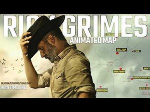 Rick Grimes Animated Map - with Season/Episode/Year/Day Timeline & TOWL included! - The Walking Dead
