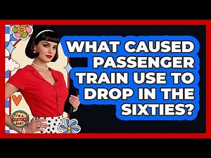 What Caused Passenger Train Use To Drop In The Sixties?