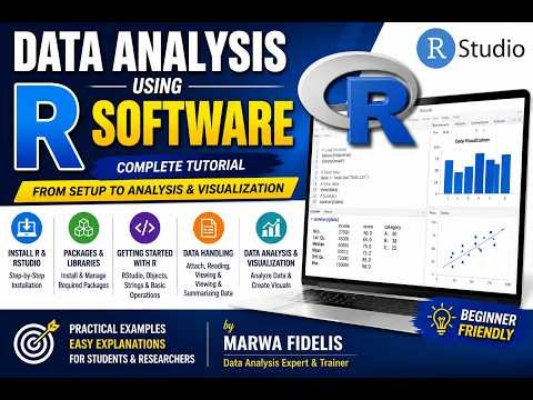 Learn Data Analysis in R | Step-by-Step Guide by Marwa Fidelis