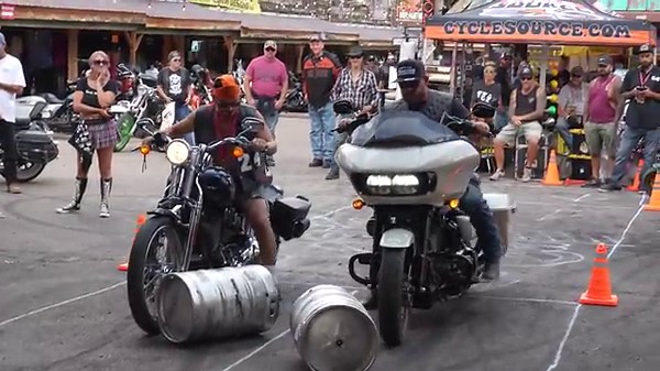85th Sturgis Motorcycle Rally | Main Street, Bikini Bike Wash, Biker Olympics, and Custom Bikes