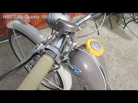 NSU UR Quickly 1953 First Version ( Video 8) in my series of different NSU Quickly models.