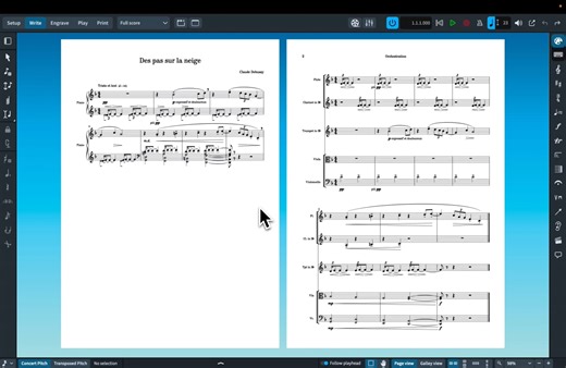 Using Synchrony with notation software