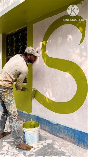 Asian paint ultima protek colour painting for 1st cote apply #shorts #viral #painting #trending #art