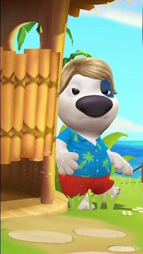 My Talking Hank Funny Poop Video #shorts