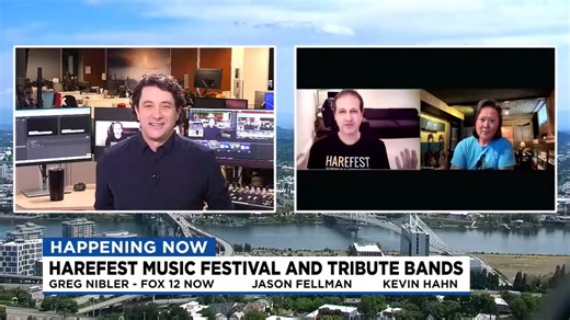 4.4K views · 69 reactions | Our friends at FOX 12 NOW offered up a segment featuring Jason Fellman and Kevin Hahn discussing the upcoming edition of HAREFEST and the final shows for beloved Journey tribute band Stone In Love, who are hanging it up after 15 years. https://www.kptv.com/news/fox-12-now/ #harefest #jfellpresents #fox12now | Harefest | Facebook