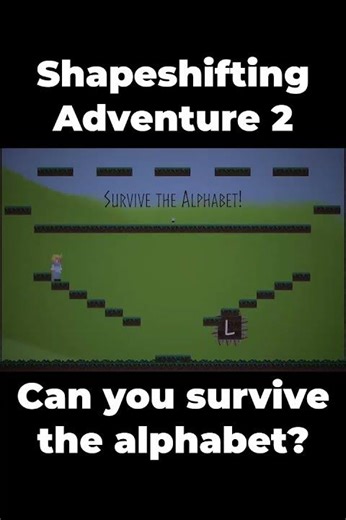 [SA2] Survive the Alphabet! #indiegame #platformer