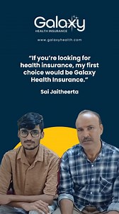 Just a month after enrolling, Sai Jaitheertha’s family received a full claim settlement after a 4-day hospitalization - a smooth, reassuring experience with Galaxy. #GalaxyHealthInsurance #CustomerTestimonial #FullClaim #CashlessClaim #HealthInsurance" | Galaxy Health Insurance Company Limited