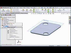 SolidWorks Tutorial - Lesson 26: Create Sketch from Selection