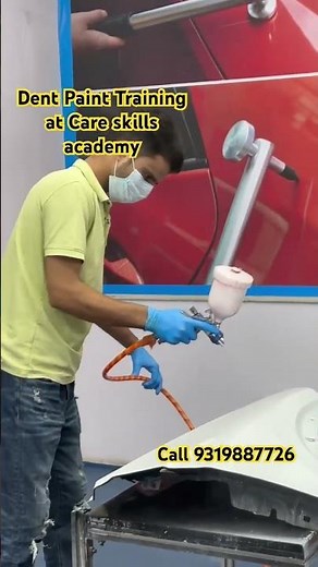 Automobile repairing Course | Dent paint training #careskillsacademy
