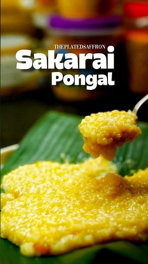 Sakkarai Pongal | Sweet pongal .