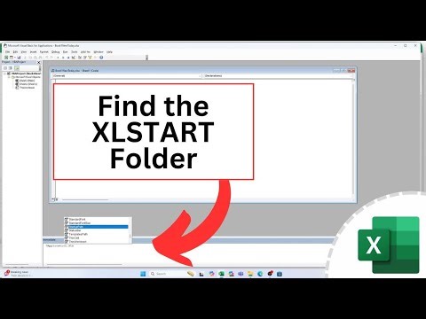 Find the XLSTART Folder in Excel the Quick Way