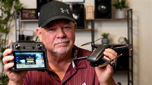 Watch Bwine F7MINI Beginner Drone with Screen Controller on Amazon Live