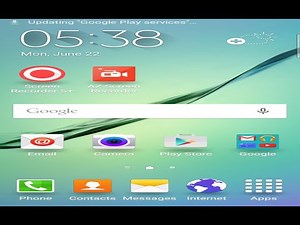 Demonstration Of Touchwiz / Android 5.1.1 On Samsung Galaxy S5
