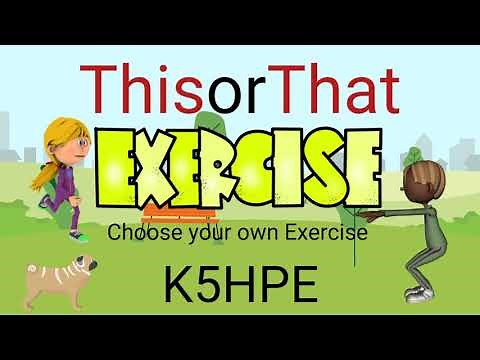 This or That #7, Choose Your Own Exercise, Kids Fitness Workout (7 Mins), Physical Education, DPA
