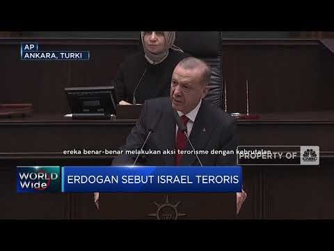Erdogan Sebut Israel Teroris