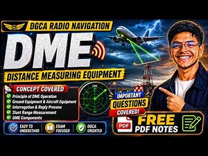 DME Explained in One Shot 🔥 | DGCA Radio Navigation | Complete Concept + Important Question