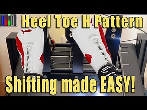 Heel and Toe Easy Tutorial H pattern Shifter Clutch | Beginners Guide to Assetto Corsa EASY SHIFTING