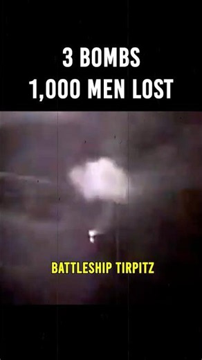 3 Bombs Flipped Hitler’s Giant Battleship | Tirpitz