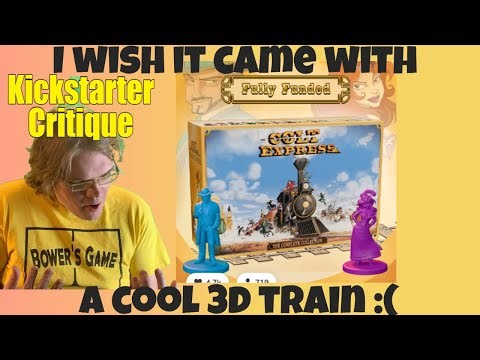 Colt Express: The Complete Collection - Spotlight That AWARD!! - Kickstarter Critique Review