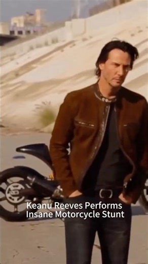 Keanu filmed a commercial for his Arch motorcycle. SO COOL