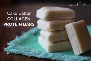 Cake Batter Collagen Protein Bar Recipe