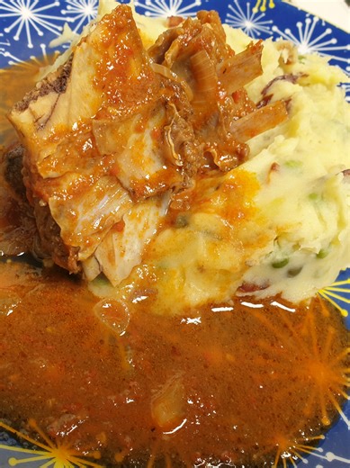 Easy Mukimo Recipe with Goat Stew