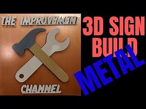3D METAL SIGN | CNC Plasma Build | Business Signs that GRAB your ATTENTION!