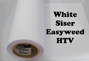 Siser Easyweed HTV Heat Transfer Vinyl - White Iron on Tshirt Vinyl - Etsy