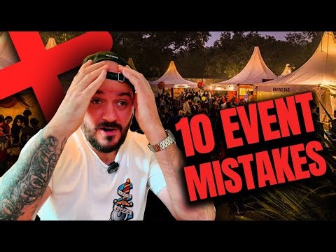 10 Pizza Event MISTAKES to avoid when starting out!