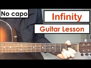 One Direction - Infinity | Guitar Lesson (Tutorial) Easy Chords/No Capo