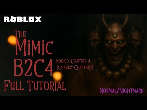 The Mimic Book 2 Chapter 4 Nightmare Mode Guide | No Deaths + Good Ending (Roblox Horror)