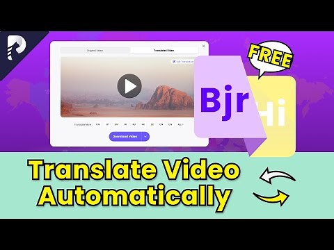 Translate Video Automatically To Different Language Online | HitPaw’s NEW With AI