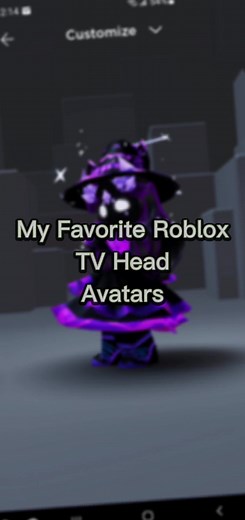 Roblox TV Head Characters and Outfits Showcase