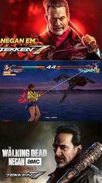Tekken 7 Negan AMC THE WALKING DEAD