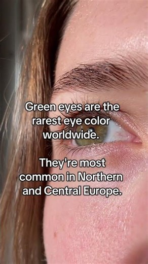Only 2% of People Have Green Eyes 👀