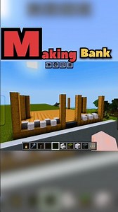 Minecraft Bank Build 🏦 | Ultimate Secure Bank in Minecraft! #shorts #minecraft