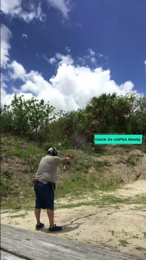 USPSA Practice Open Glock 34 | Open Division