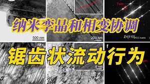 由纳米孪晶和相变协调的锯齿状流动行为——材料表征TEM测试（透射电镜）基础知识