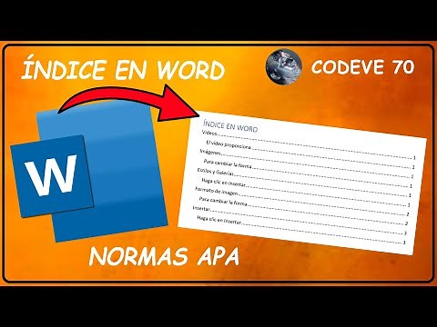 🥇How to make an Automatic Word Index ✔ (APA Format) Easy and Fast!