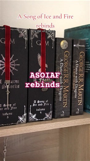 One Book Away From Finishing My ASOIAF Rebinds