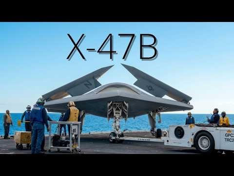 US Navy's X-47B |This Drone Launches and Lands by Itself |