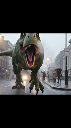 Run!! T Rex Chase Me 🦖💥 Real T Rex Sound Effect