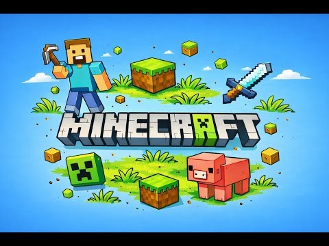 🎨 Easy Minecraft Painting | Step by Step 🎨