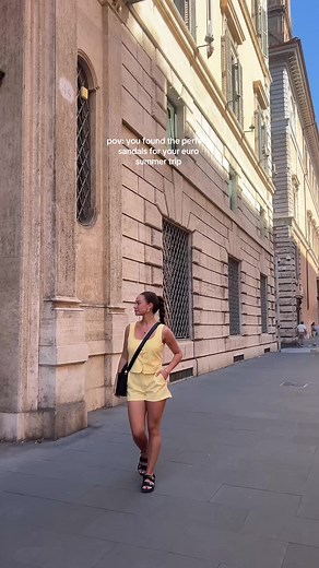 Cute and Comfy Summer Sandals for Your European Trip