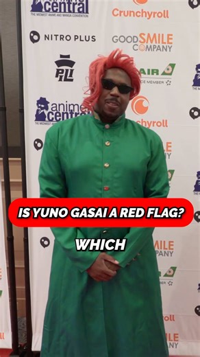 Is Yuno Gasai a RED FLAG⁉️🚩 #anime #shorts